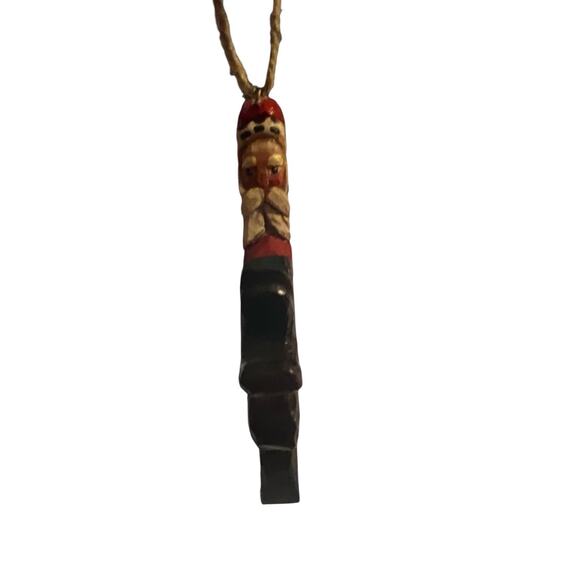 Lori Miller Collection Whispering Pines Folk Art Santa Clause On Moose - Picture 2 of 8